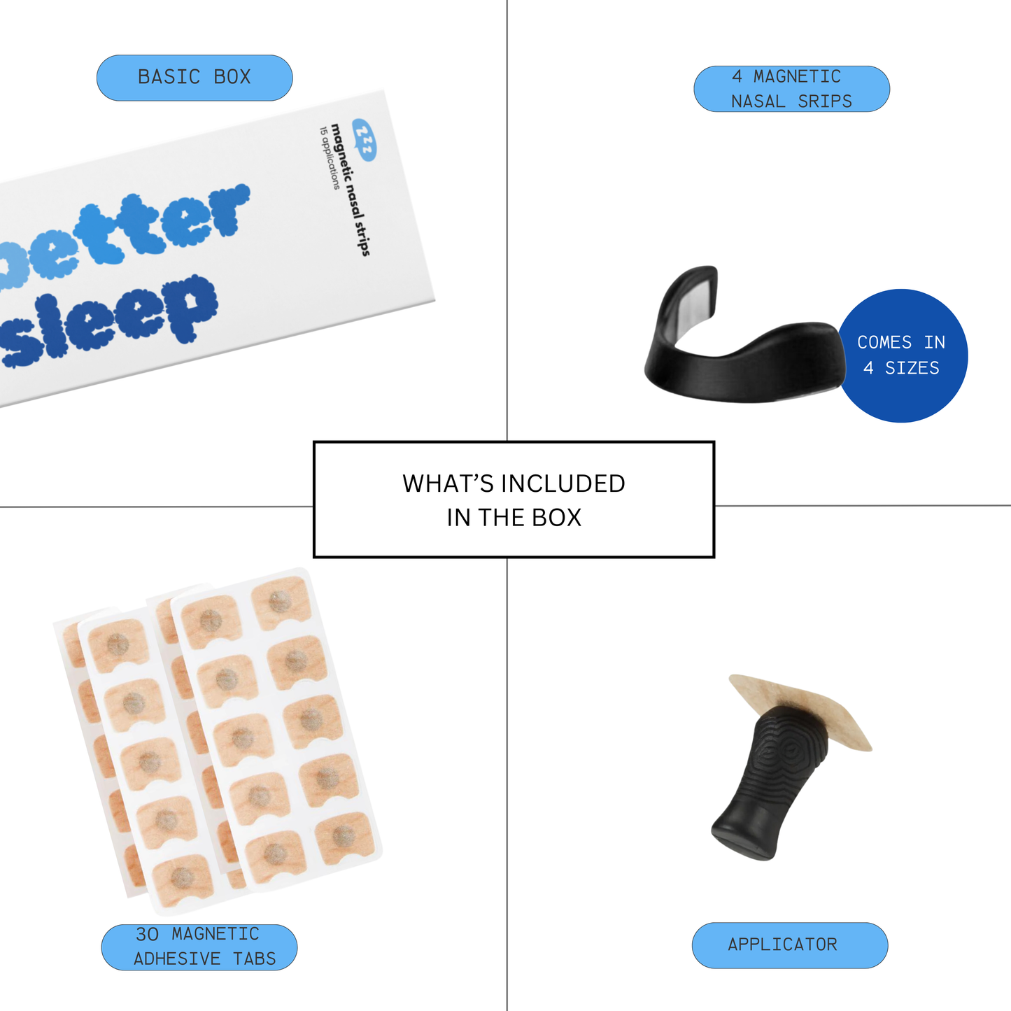 Magnetic Nasal Strips